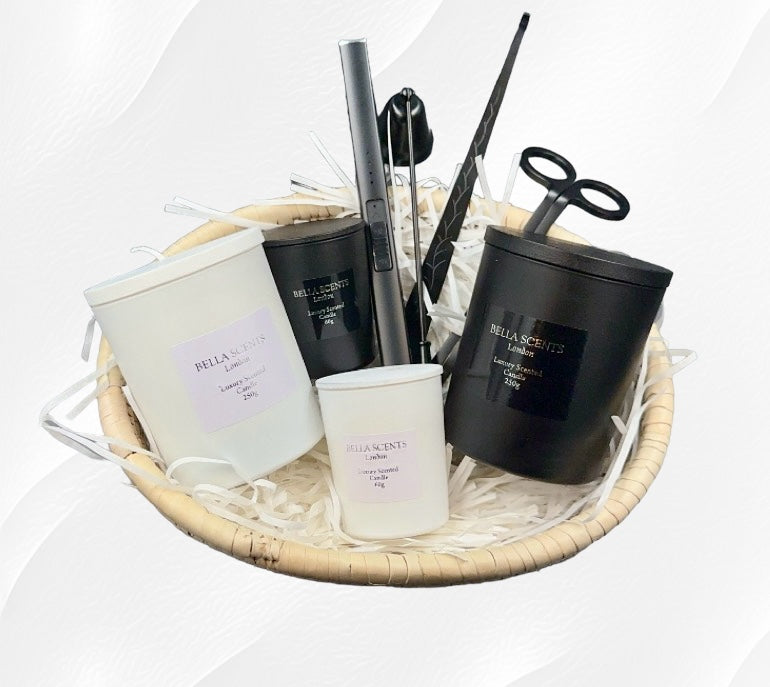 For Candle Lovers Gift Basket