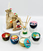 Candy Cane Candle & Diffuser Set